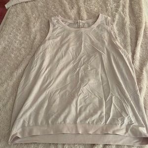 Lululemon pale pink muscle tank